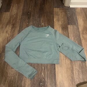 Gymshark blue vital long sleeve